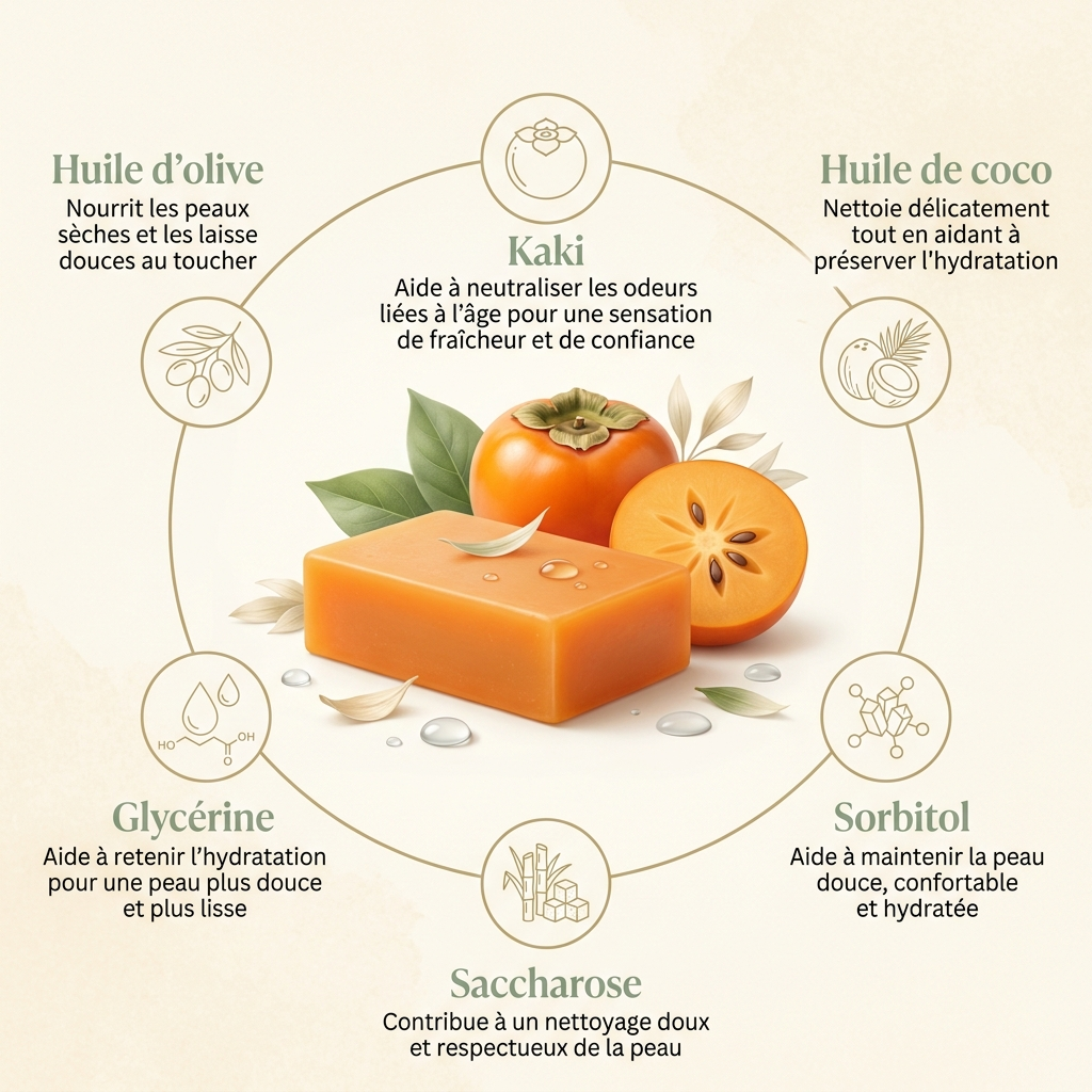 Savon Original au Kaki